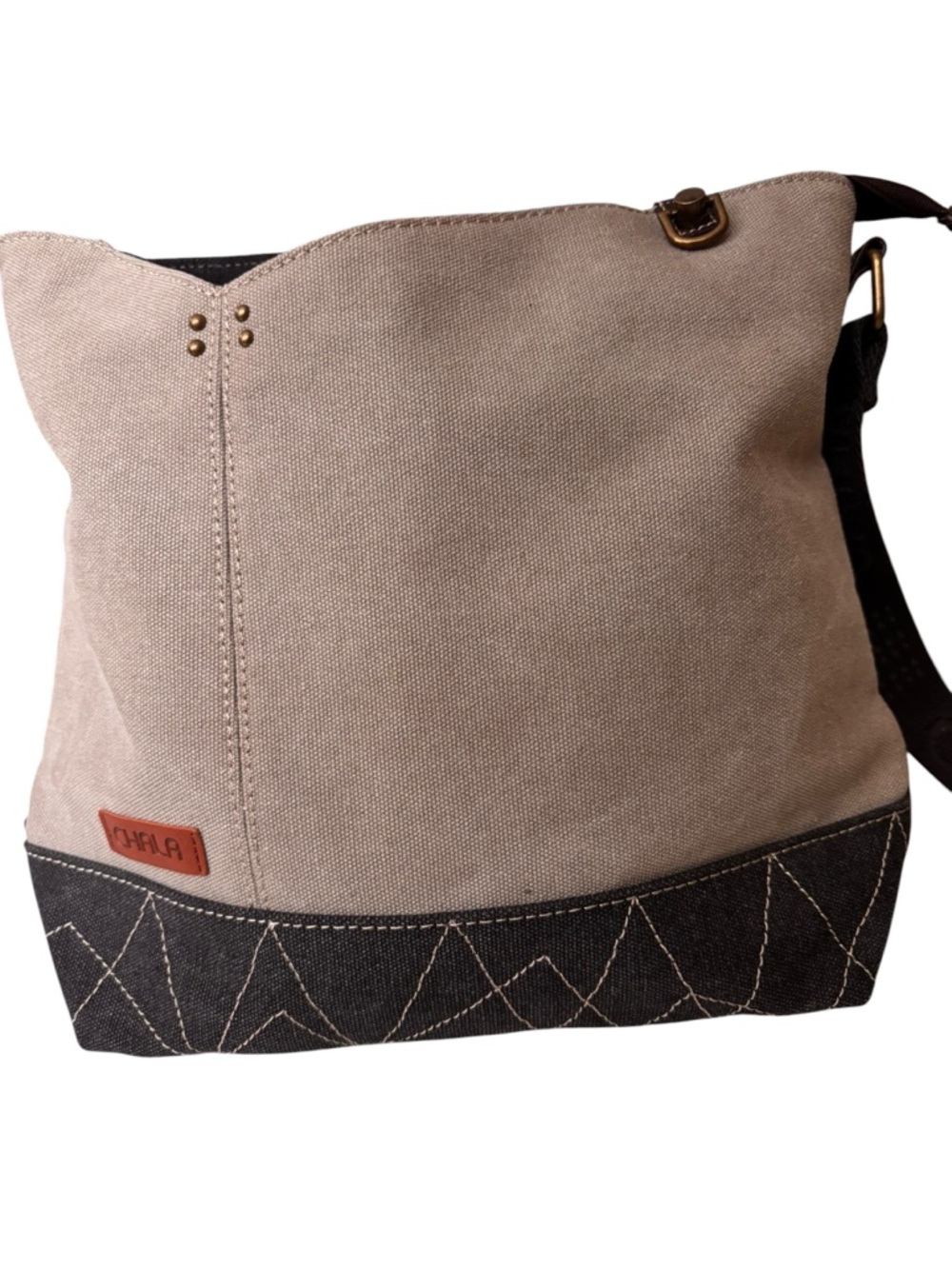 CHALA Prism Crossbody Womens Shoulder Purse with Adjustable Strap -Grey